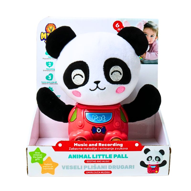 VESELI PLISANI DRUGARI PANDA KL319063