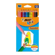 DRVENE BOJICE BIC 12/1 TROPICOLOR 21510