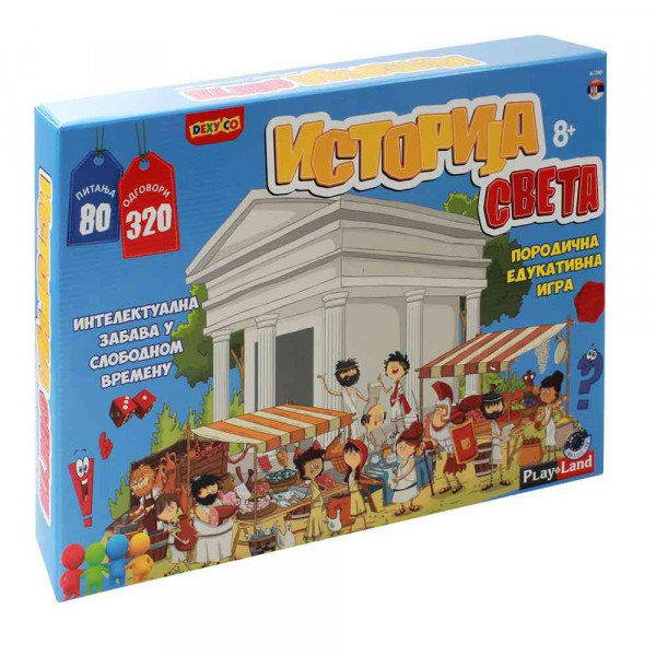 PLAY LAND ISTORIJA SVETA EDUKATIVNA 740 10019