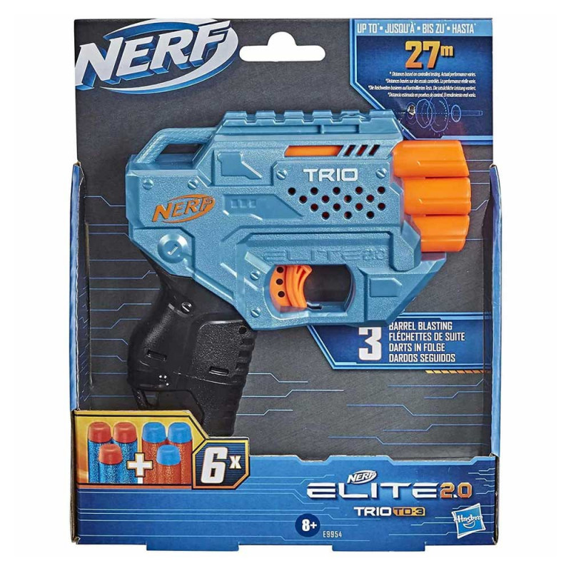 NERF ELITE TRIO BLASTER 9954