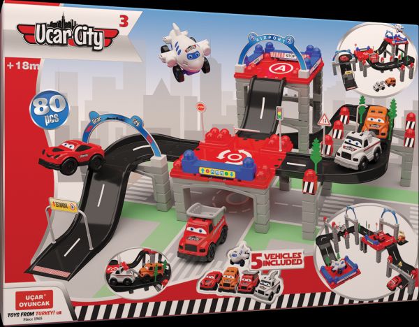 AUTO STAZA CITY 3 80PCS