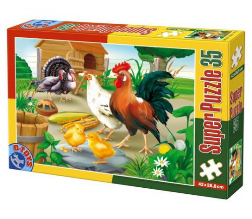 SUPER PUZZLE 35PCS ANIMALS 01