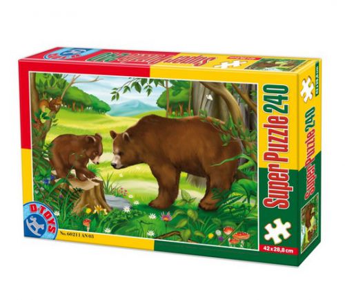 SUPER PUZZLE  240PCS ANIMALS 03