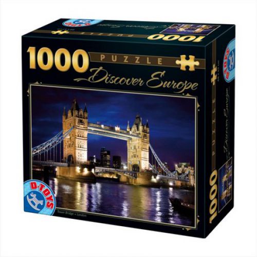 PUZZLE 1000PCS DISCOVER EUROPE 01