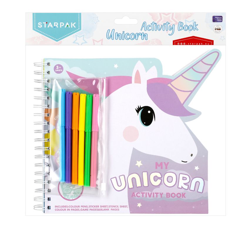 BOJANKA SA FLOMASTERIMA UNICORN 497702