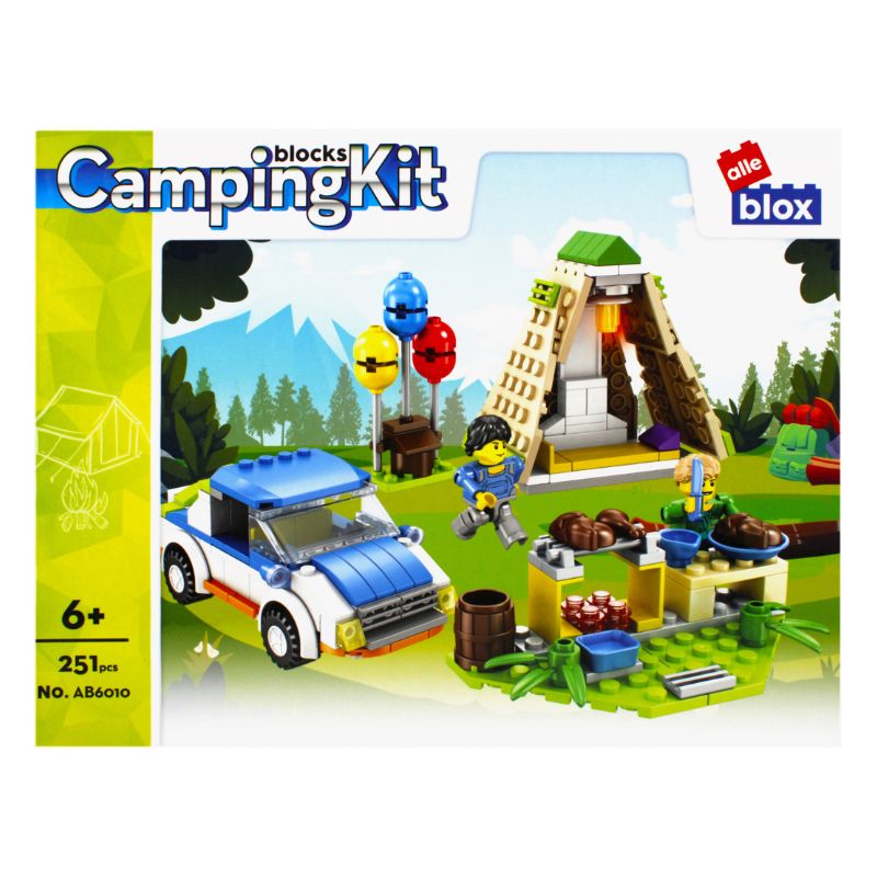 KOCKE CONSTRUCTION BLOCKS CAMPING 251 PCS 478245