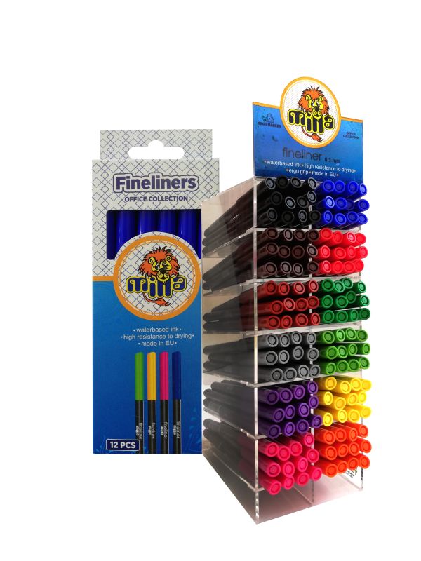 FINE LINER 12/1 MILLA 0.3 PLAVI