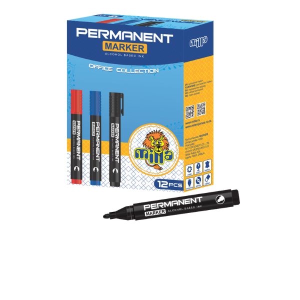 MARKER PERMANENT CRNI MILLA 1/12