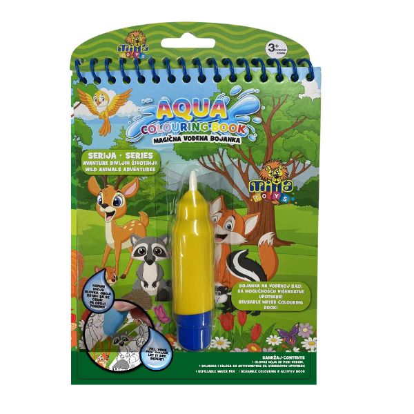 BOJANKA SA VODENIM MARKEROM - WILD ANIMALS ADVENTURES