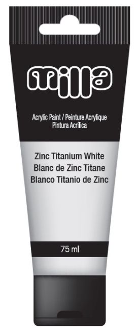 AKRILNA BOJA 75ML ZINC TITANIUM WHITE