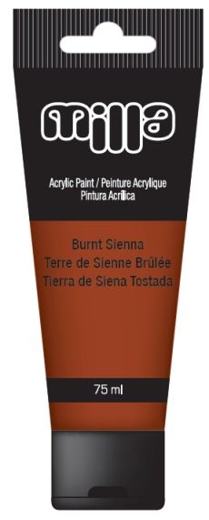 AKRILNA BOJA 75ML BURNT SIENNA