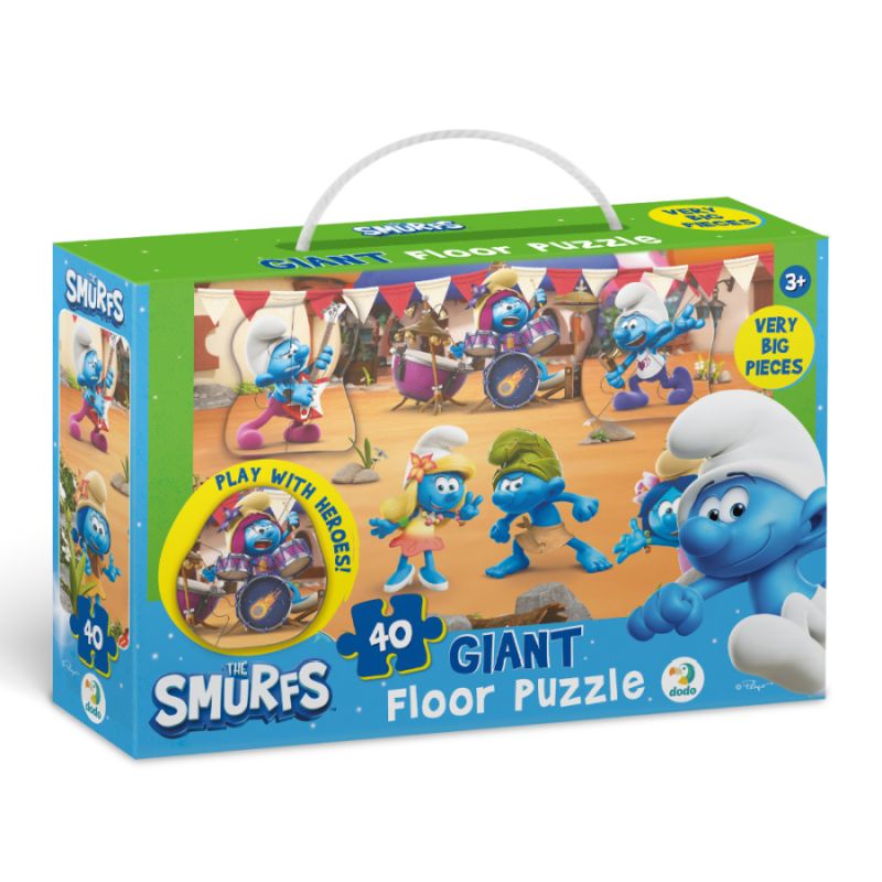 PODNE PUZZLE THE SMURFS 40PCS 200619