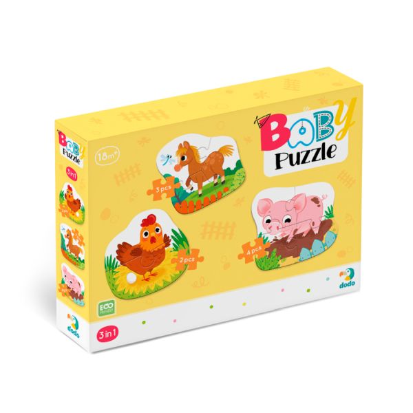 BEBI PUZZLE 3 U 1 DAN NA FARMI