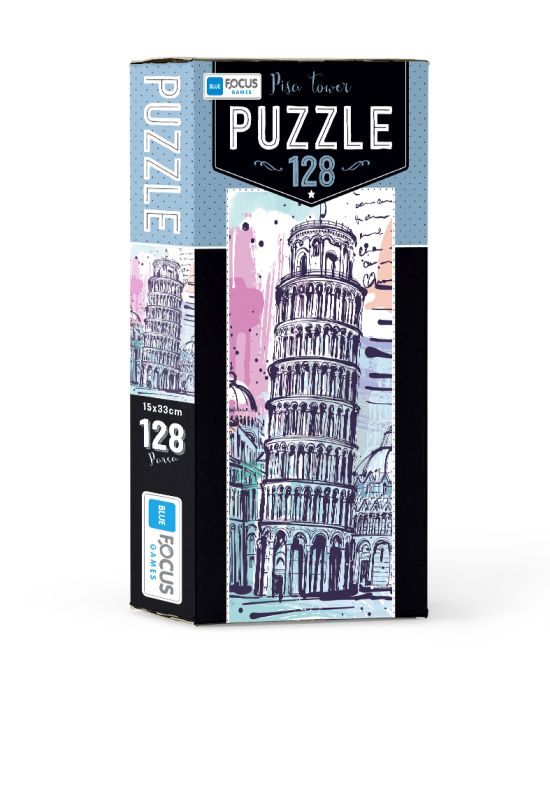 PUZZLE 128 PCS PISA TOWER BF212