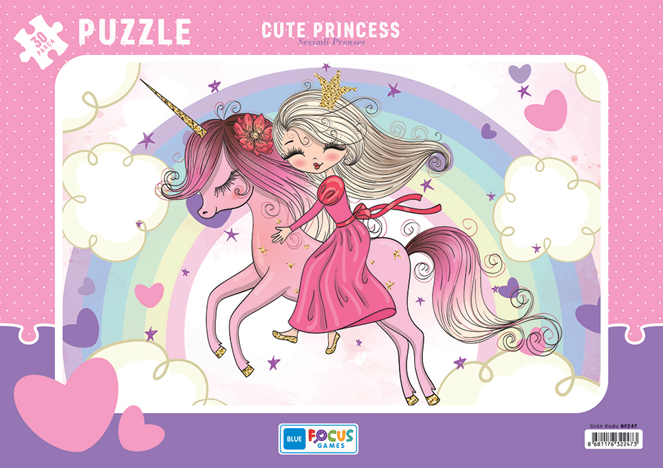 PUZZLE 30 PCS CUTE PRINCESS BF247