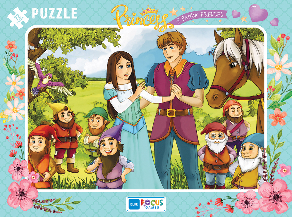 PUZZLE 72 PCS PRINCESS SNOW WHITE BF254