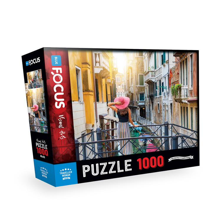 PUZZLE 1000 PCS TRAVELLER WOMAN BF289