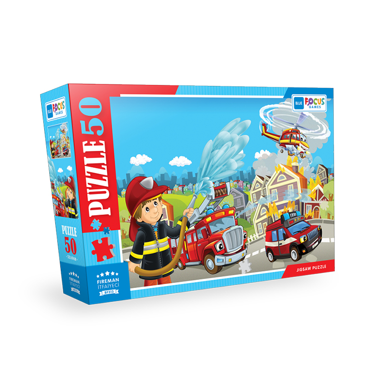 PUZZLE 50 PCS FIREMAN BF313