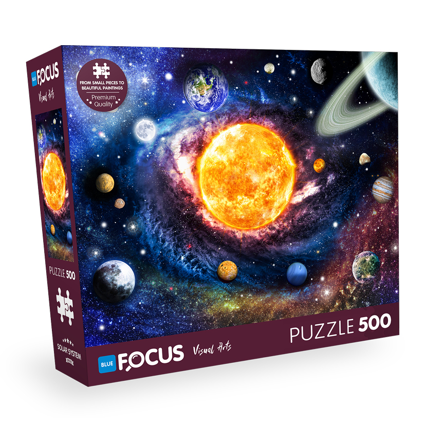 PUZZLE 500 PCS SOLAR SYSTEM BF332S