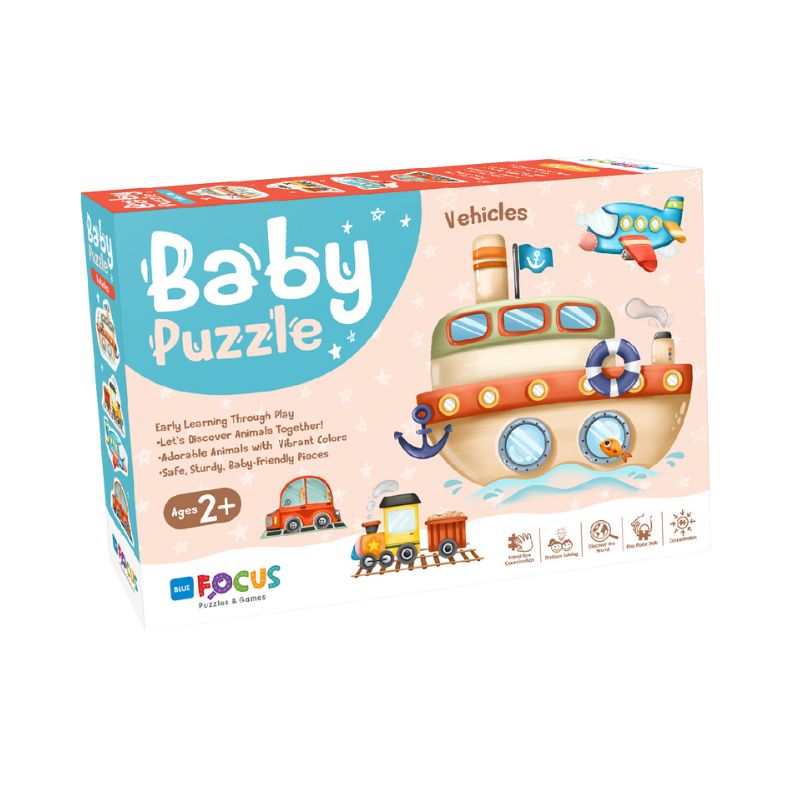 BABY PUZZLE VEHICLES BF521