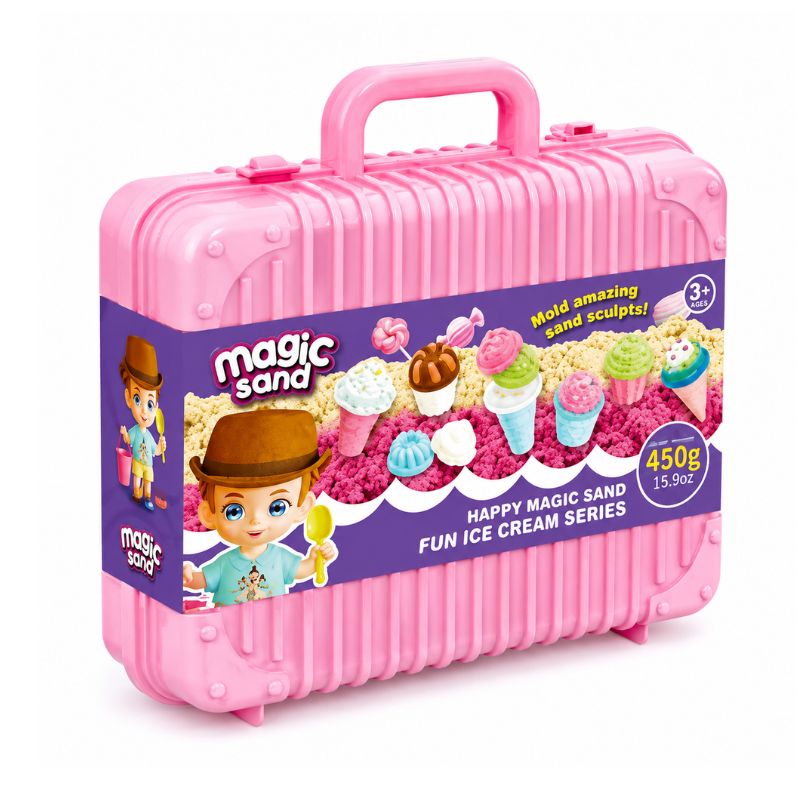 MAGICNI PESAK ICE CREAM U KOFERCETU 14PCS