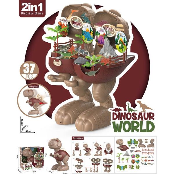 DINO PARK SET 37 PCS