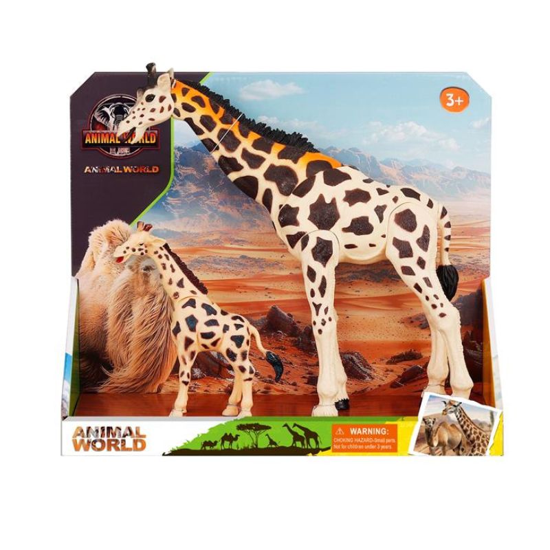 FIGURE ZIRAFE 2PCS 63724