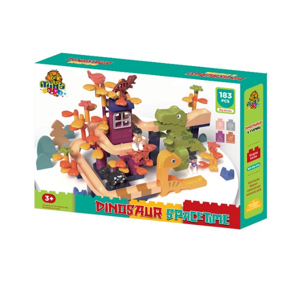 KOCKE DINOSAUR SPACETIME 183PCS