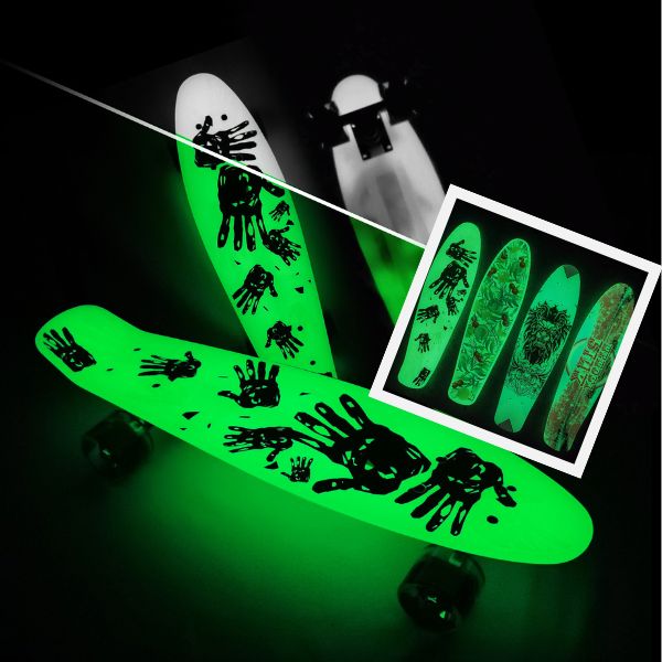 SKATEBOARD GLOW IN THE DARK