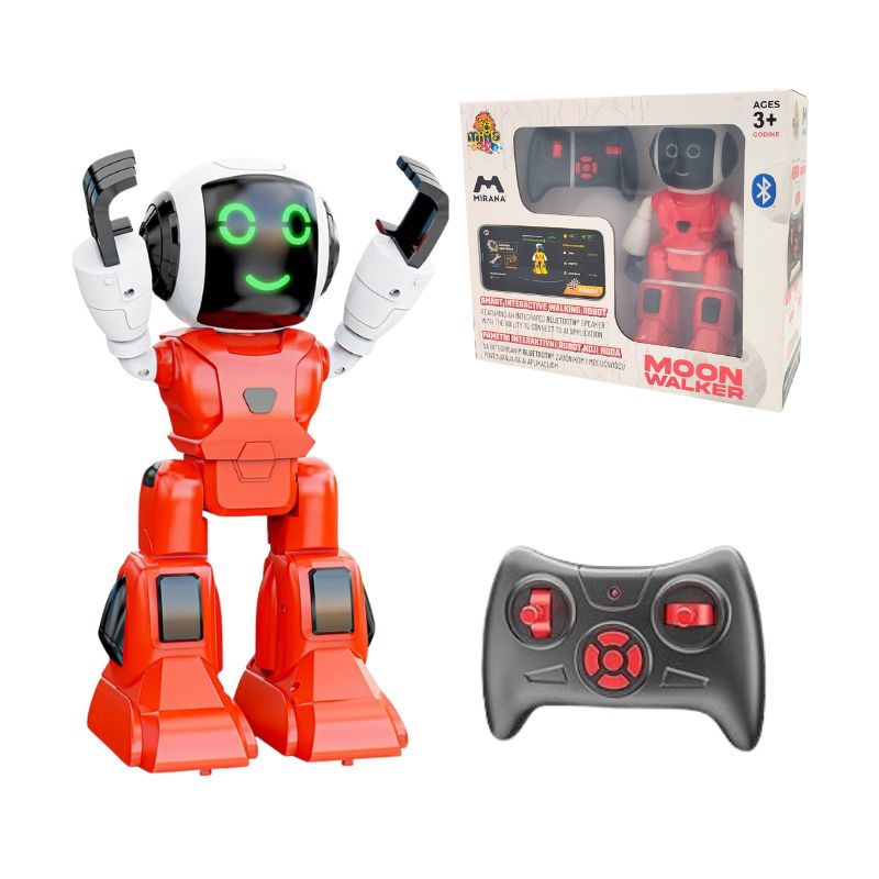 ROBOT MOONWALKER AI CRVENI