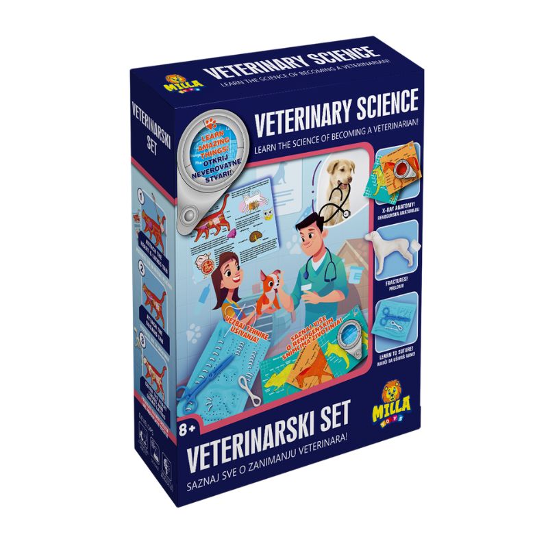 VETERINARSKI SET MILLA TOYS