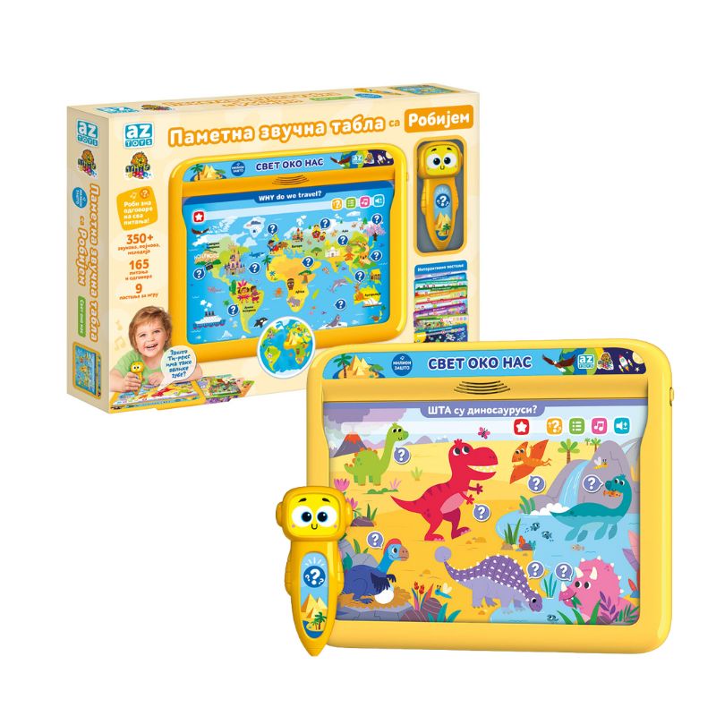 PAMETNA ZVUCNA TABLA - MILION ZASTO SA ROBIJEM