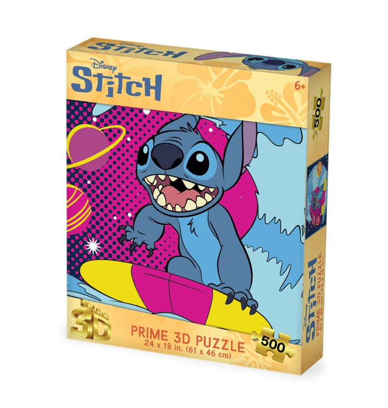 PUZZLE 3D 200 PCS STITCH 61x46cm 32817