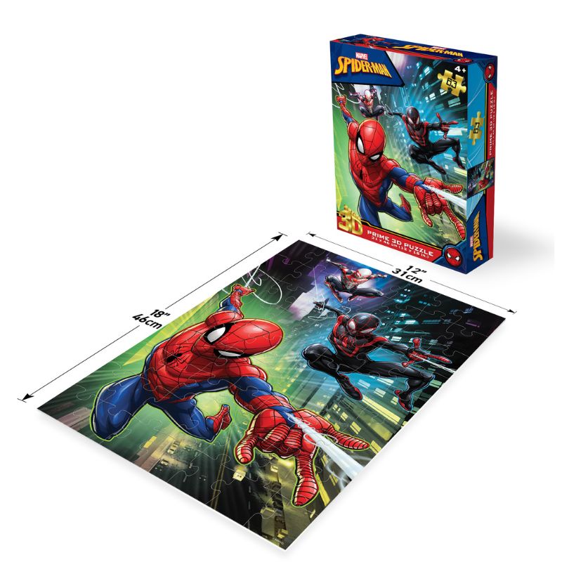 PUZZLE 3D 63PCS MARVEL  SPIDER-MAN