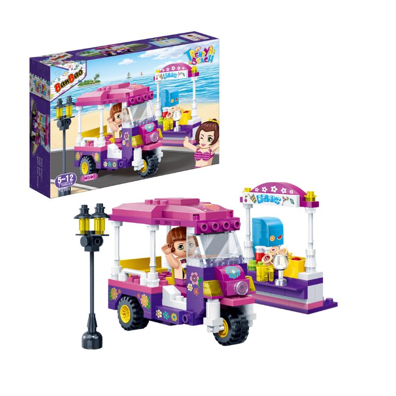 KOCKE TRENDY BEACH 165pcs 6131