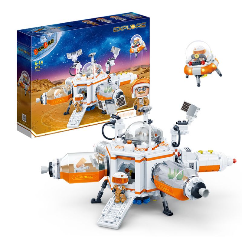 KOCKE EXPLORE SPACE SHUTTLE 524PCS 6415