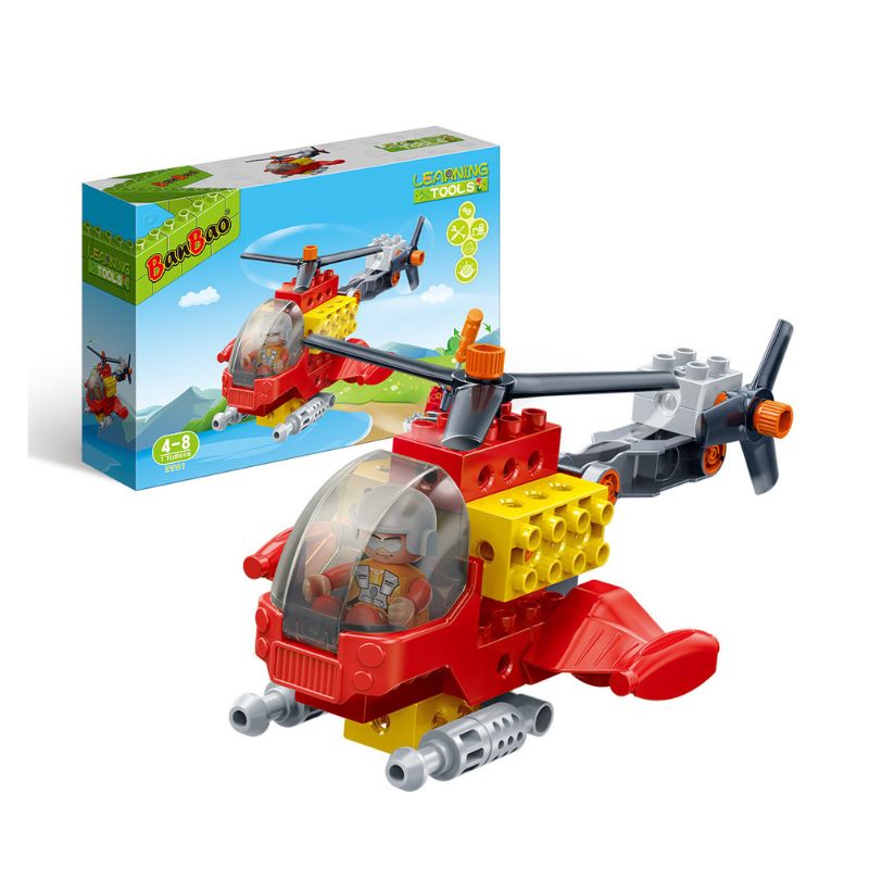 KOCKE LEARNING TOOL HELIKOPTER 17pcs 9721
