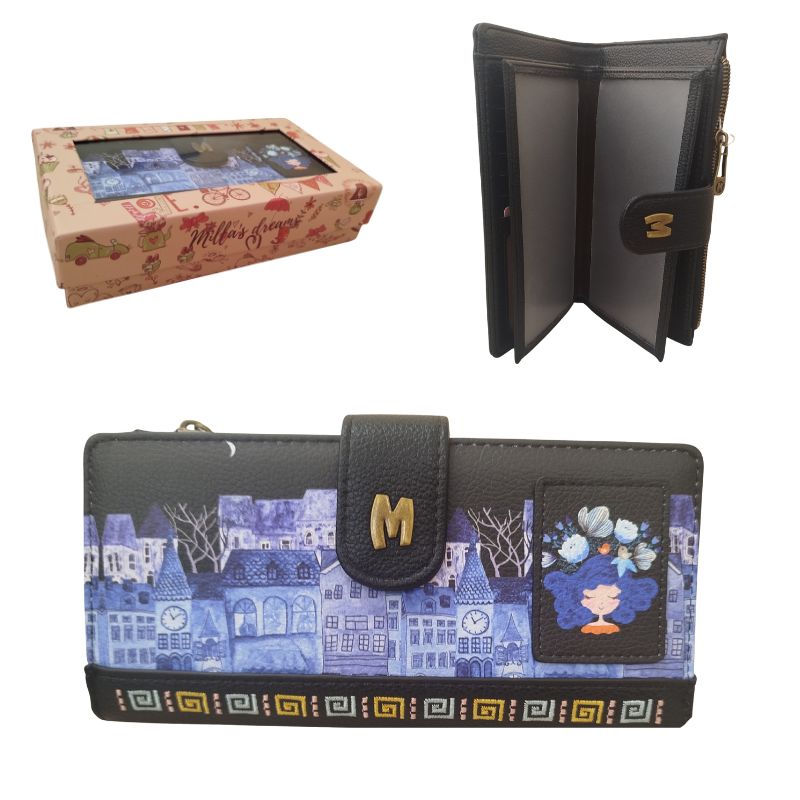 ZENSKI NOVCANIK 6 CRNI