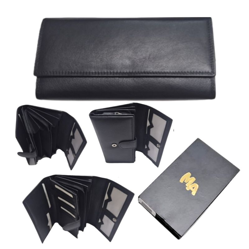 ZENSKI NOVCANIK CRNI 1270