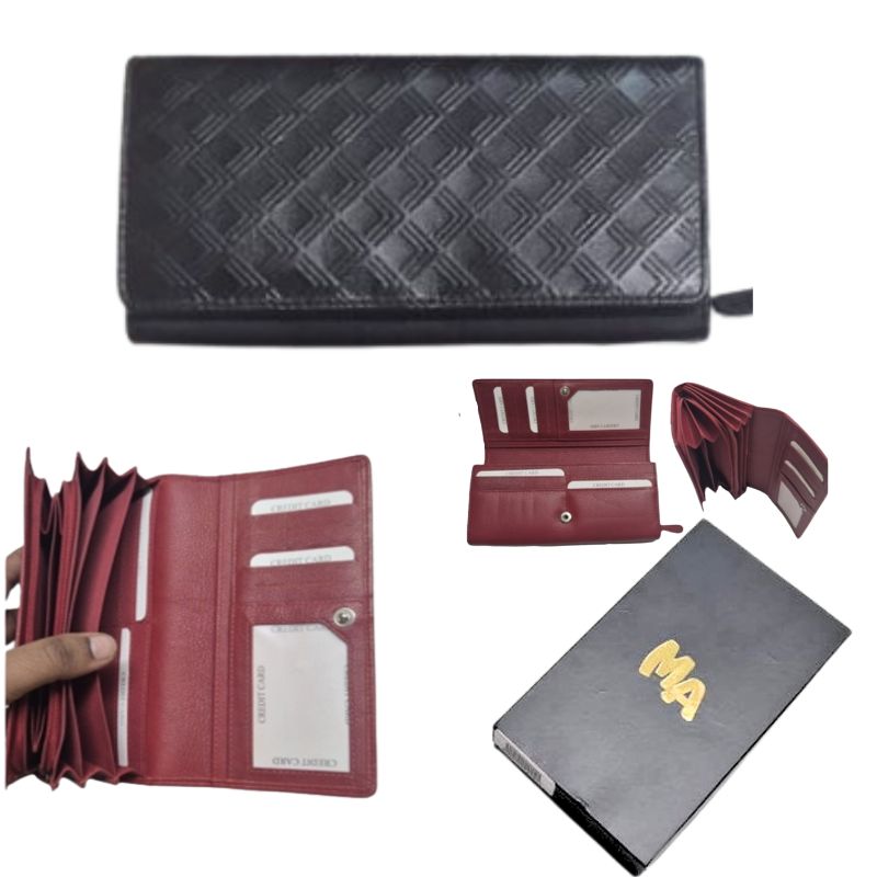 ZENSKI NOVCANIK CRNI 3274