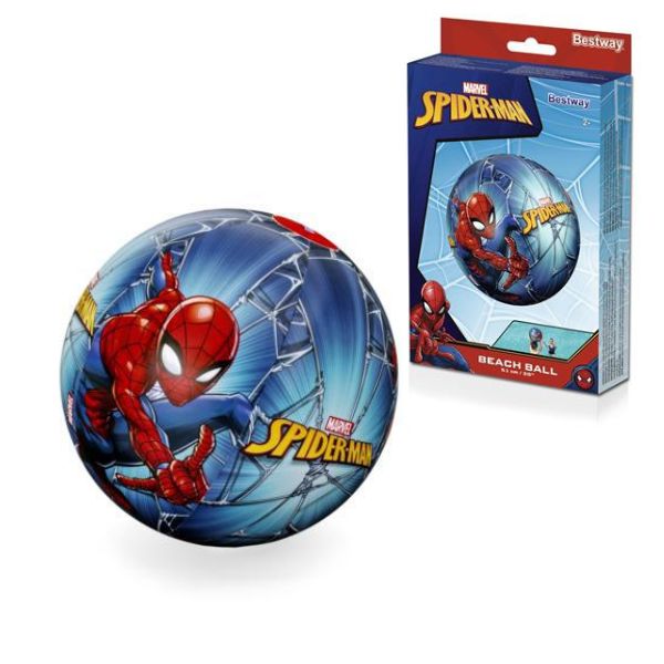 LOPTA ZA PLAZU SPIDERMAN 51cm