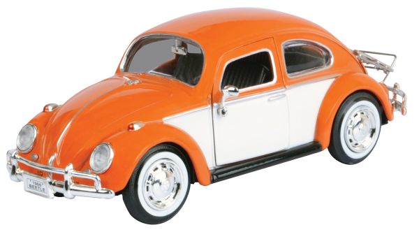 MET.AUTO 1:24 1966 VOLKSWAGEN CLASSIC BEETLE