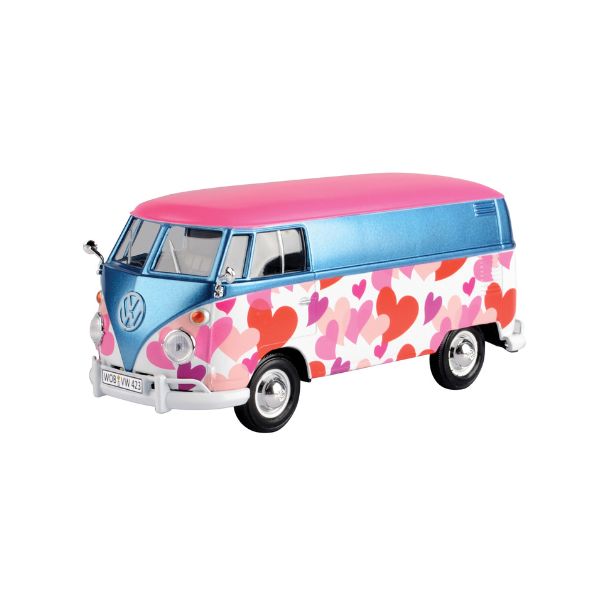 MET.KOMBI 1:24 VOLKSWAGEN DELIVERY VAN LOVE