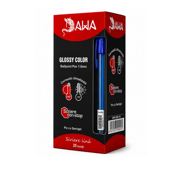 HEMIJSKA OLOVKA GLOSSY COLOR PLAVA 1/20 1.0mm DW10120-07