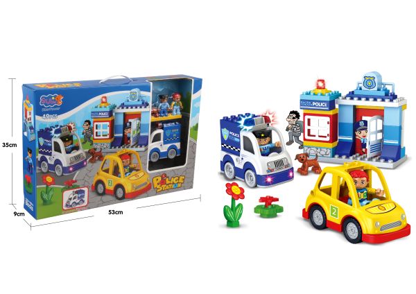 KOCKE POLICIJSKA STANICA 49PCS 3804