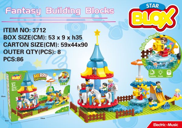 KOCKE ZABAVNI PARK 86 PCS