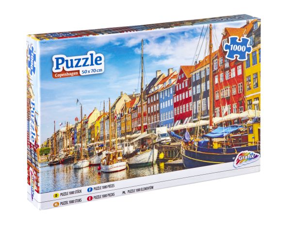 PUZZLE 1000 PCS COPENHAGEN 400004