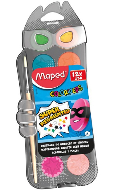 VODENE BOJE COLOR PEPS MAPED 1/12 811520