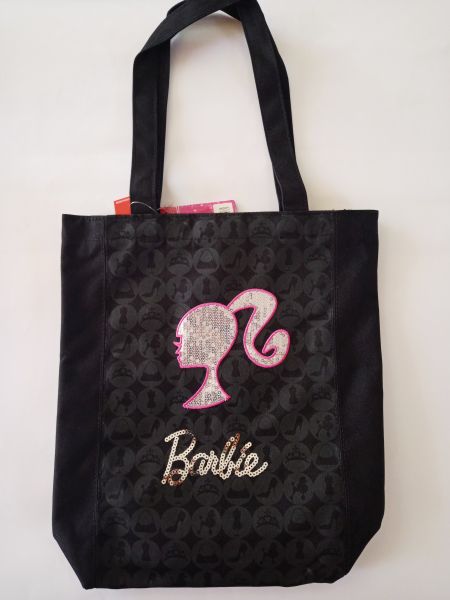SHOPPING BAG BARBIE BLACK 11-1919