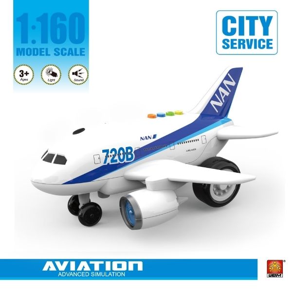 AVION SA ZVUKOM I SVETLOM WY720B